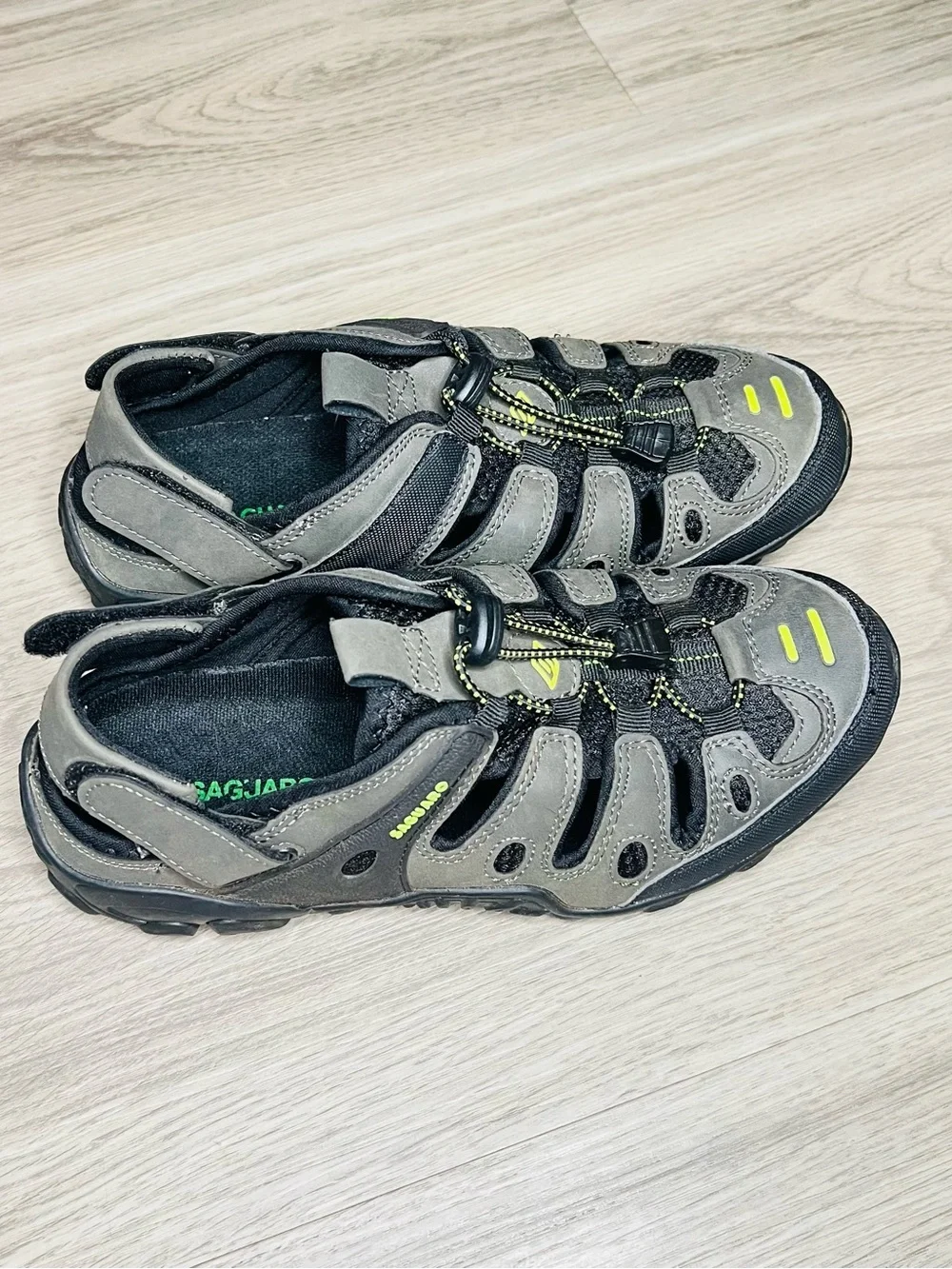 Saguaro Mens Womens Athletic Sandal Closed Toe Outdoor Walking Water Shoes Sz 40